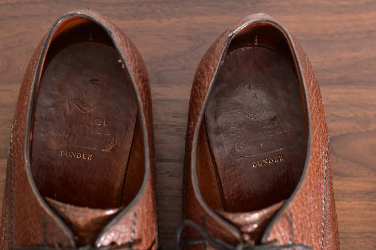 crockett&jones クロケットアンドジョーンズ 旧ロゴ DUNDEE 8FF crockett&jones クロケットアンドジョーンズ 旧ロゴ DUNDEE 8FF