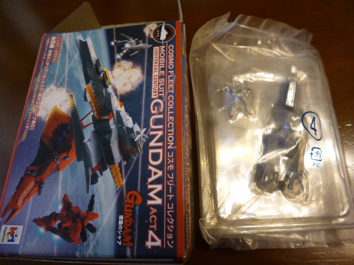  Cosmo свободный to коллекция ACT4 усиливающий элемент внутри пакет нераспечатанный Mobile Suit Gundam mega house 