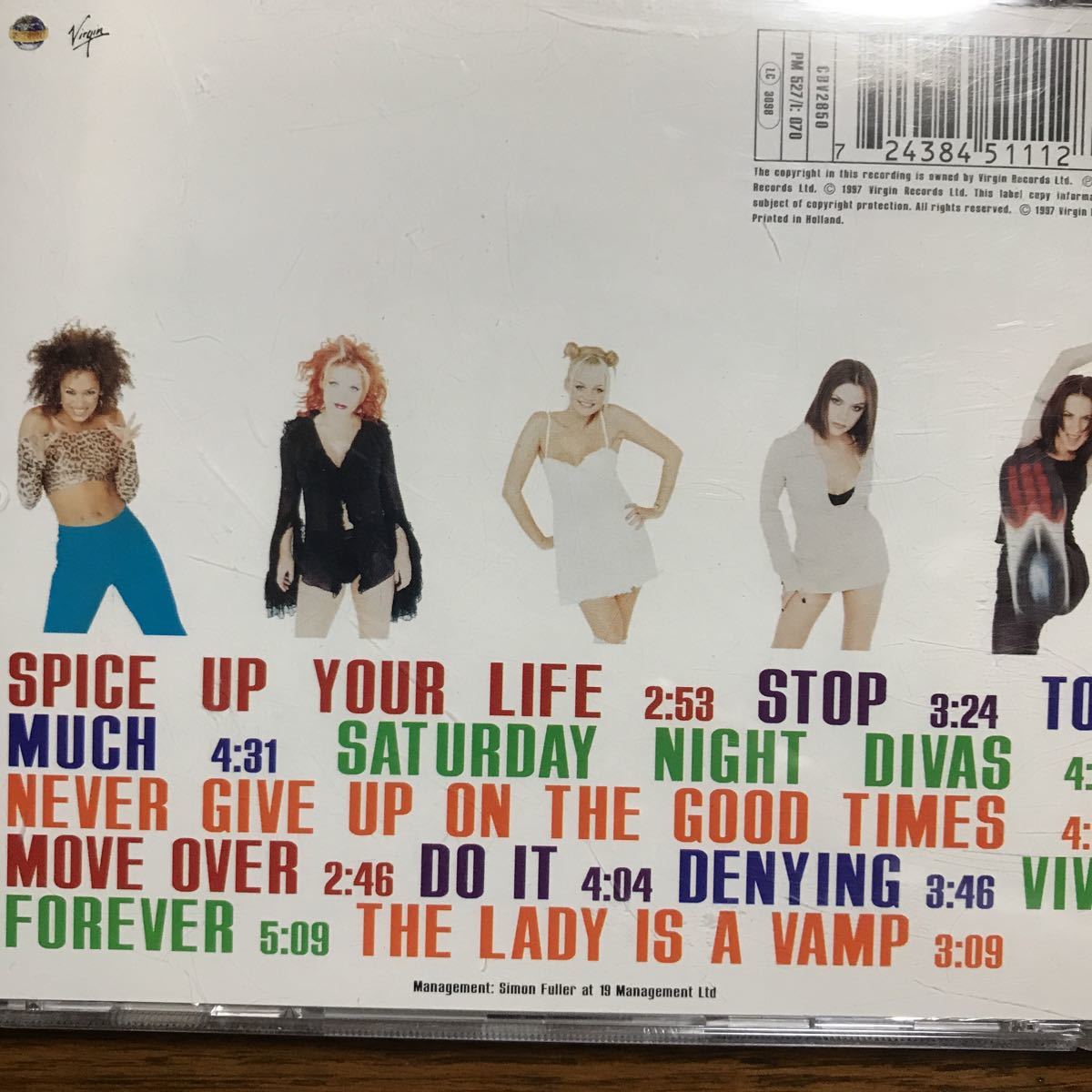 CD. специя * девушки Spice Girls[Spiceworld] зарубежная запись 