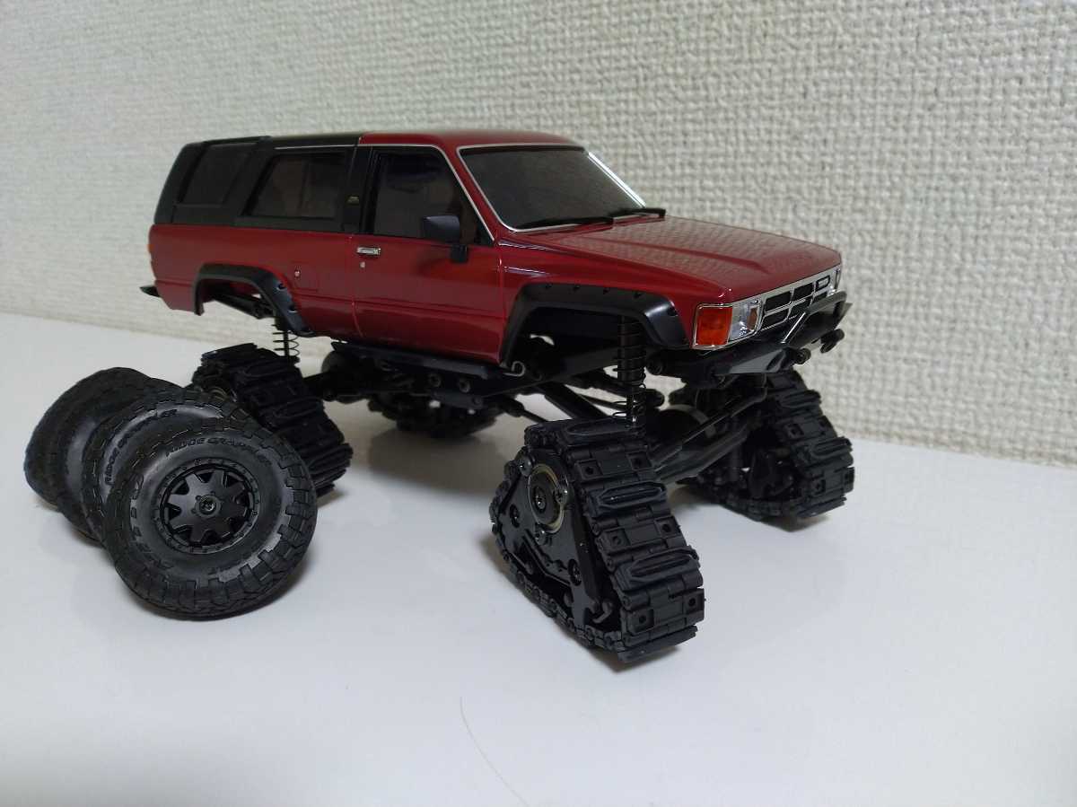 ハイラックスサーフ キャタピ 前後LED ミニッツ 4x4 京商 MINI-Z 4x4 4