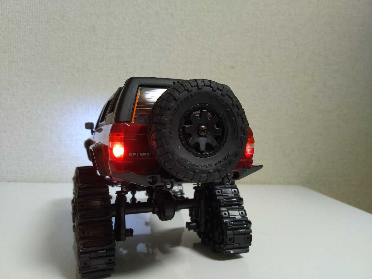ハイラックスサーフ キャタピ 前後LED ミニッツ 4x4 京商 MINI-Z 4x4 4