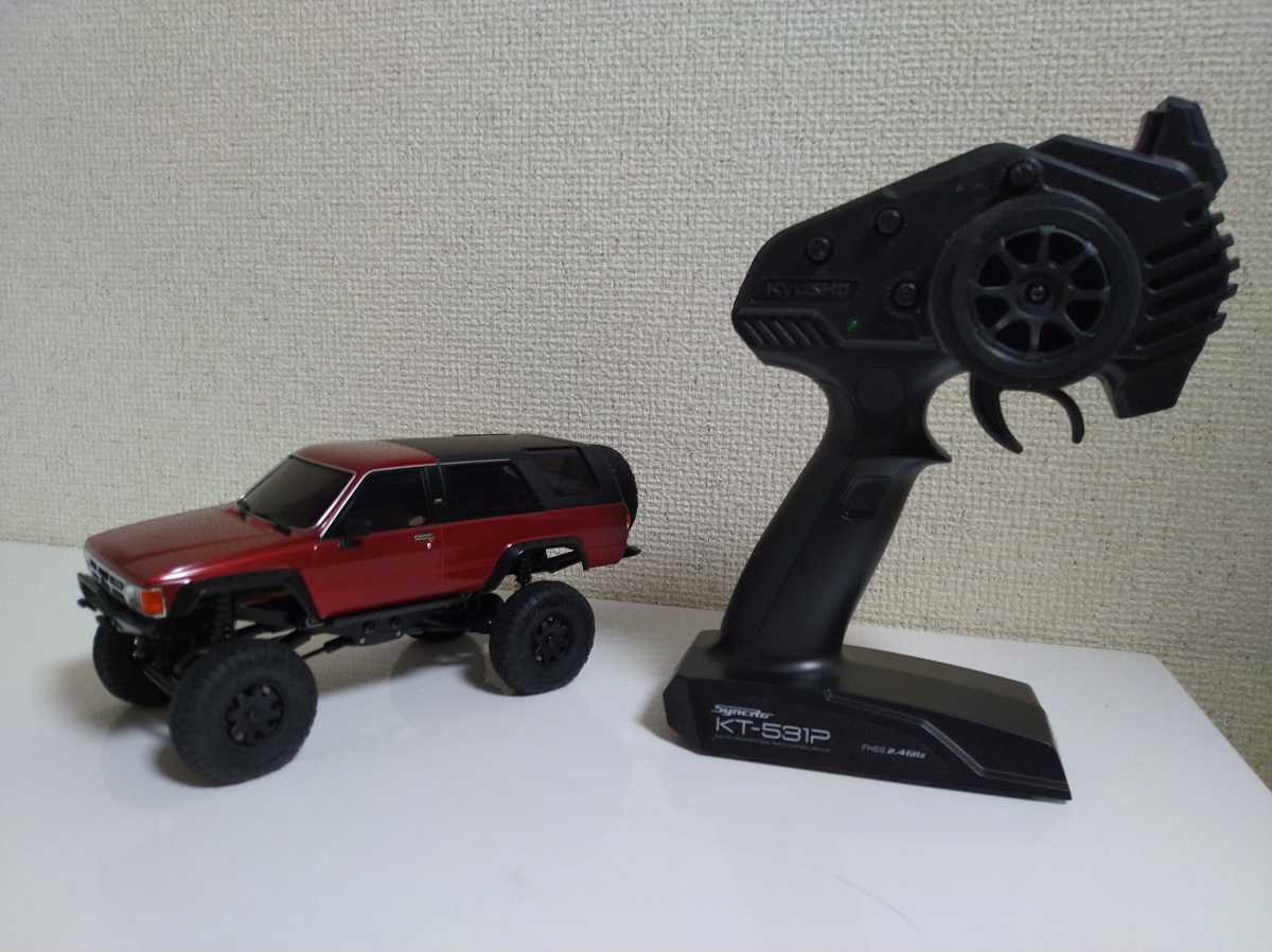 ハイラックスサーフ キャタピ 前後LED ミニッツ 4x4 京商 MINI-Z 4x4 4