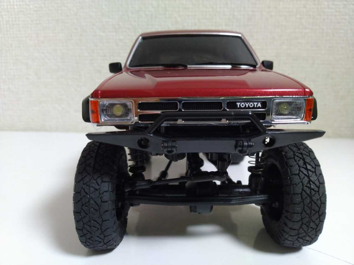 ハイラックスサーフ キャタピ 前後LED ミニッツ 4x4 京商 MINI-Z 4x4 4