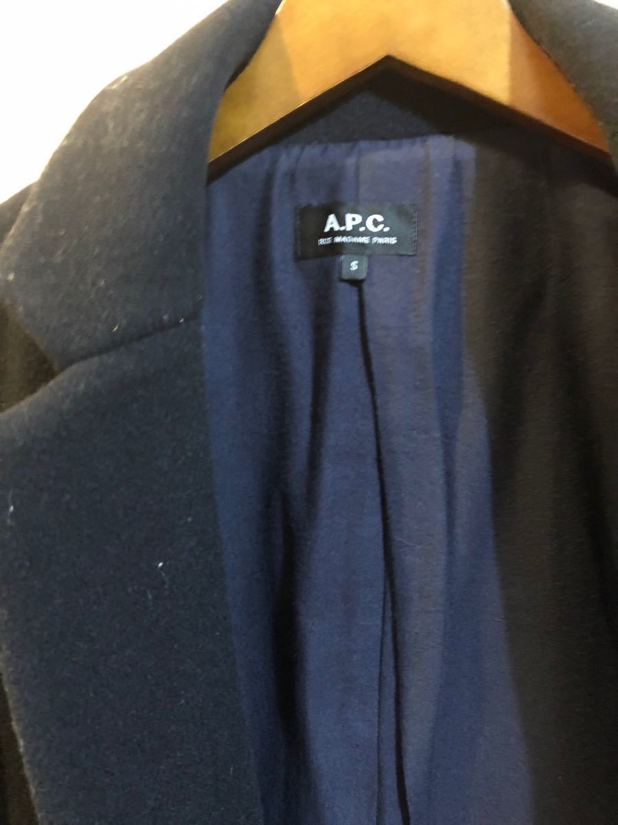 A.P.C ウールチェスターコート Sサイズ | intranetcentromayor.com