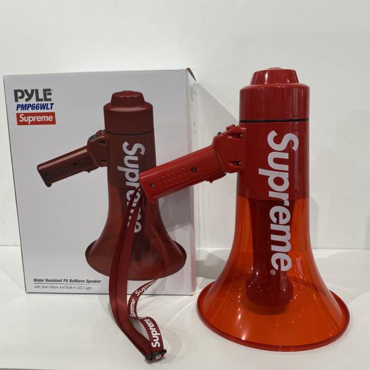 Supreme/Pyle Waterproof Megaphone ハンディスピーカー　拡声器　完売品　シュプリーム