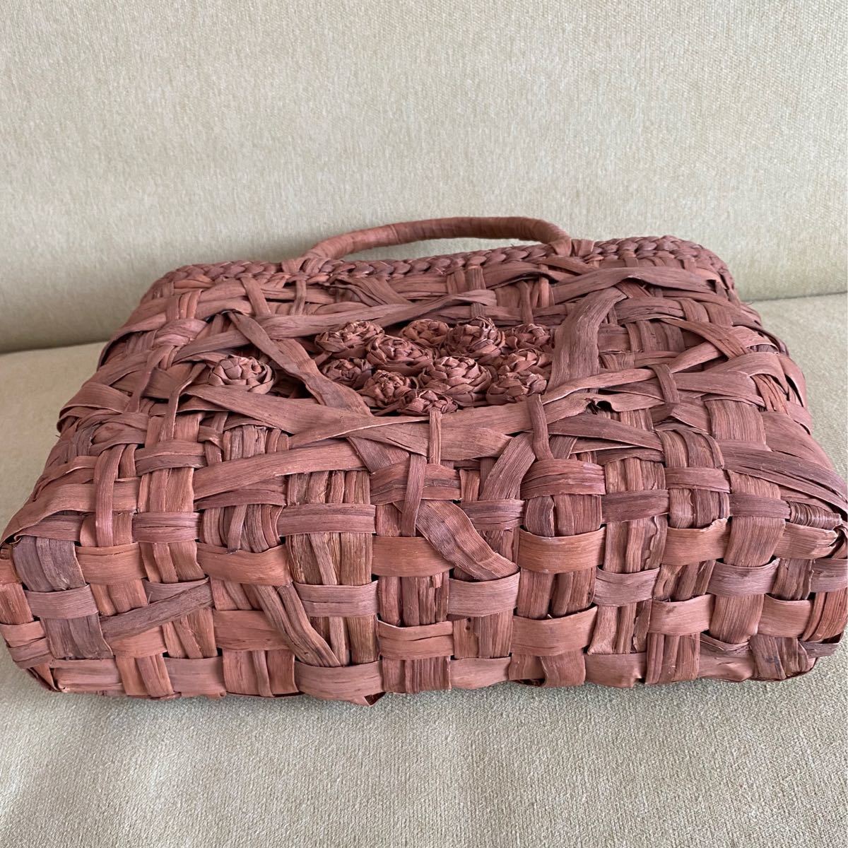 未使用品 長野県産一番皮 乱れ中紫陽花編み 山葡萄籠バッグ | fgvagri.com