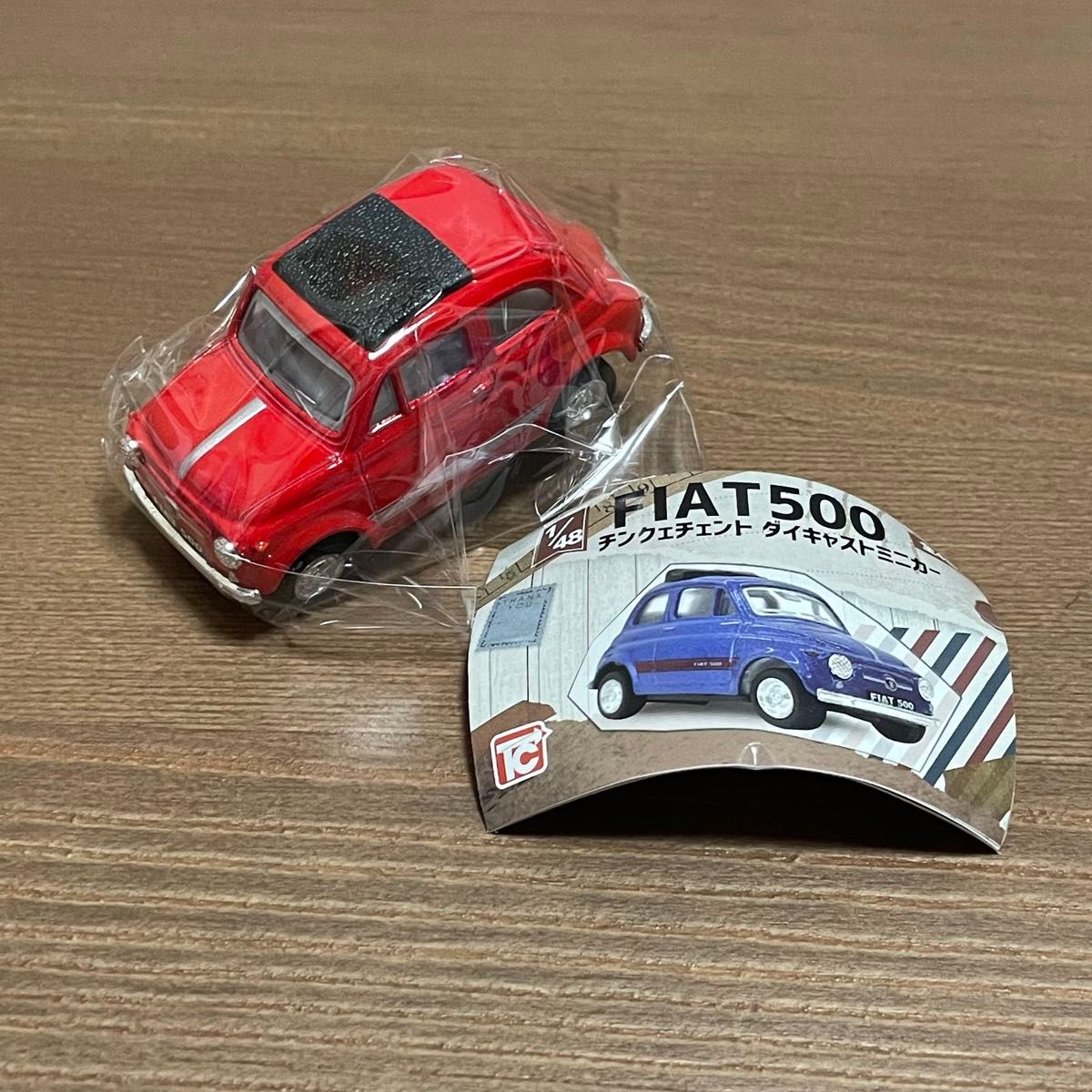 FIAT500C ミニカー　貴重 FIAT 500 チンクエチェント ダイキャストミニカー 1/48 レッド｜Yahoo