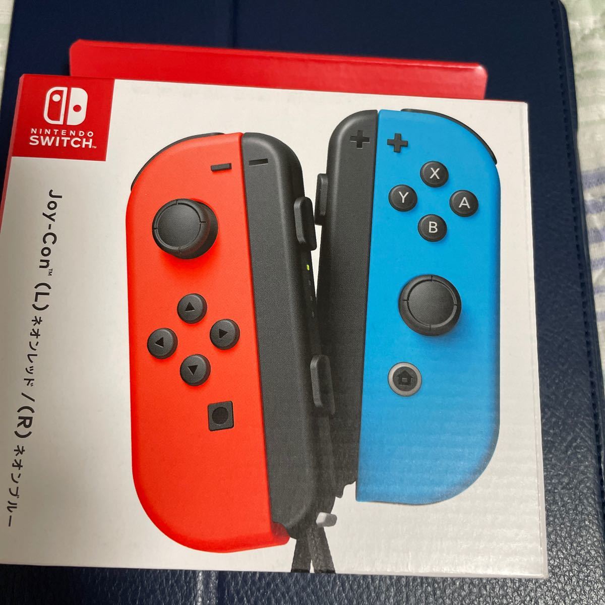【新品未使用】Nintendo Switch ジョイコン ネオンレッド ネオンブルー