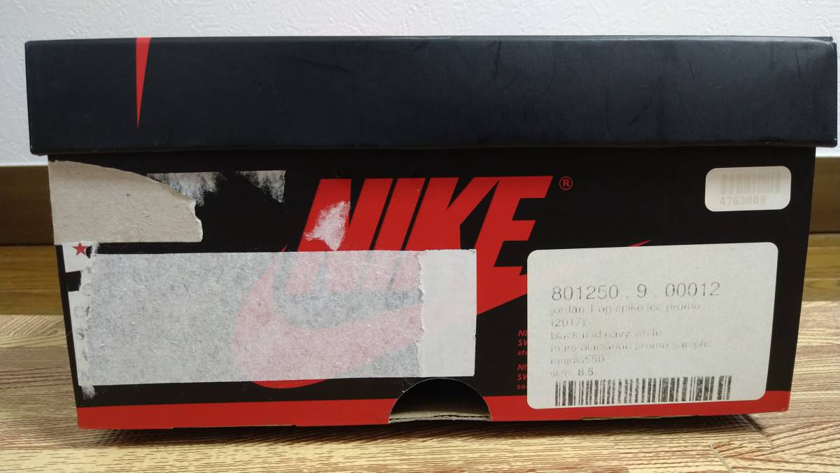 NIKE AIR JORDAN 1 RETRO HIGH OG SPIKE LEE FORT GREENE MARS BLACKMON 26.5cm 705588-550 プロモ ジョーダン1 BRED BANNED CHICAGO ROYAL_画像8