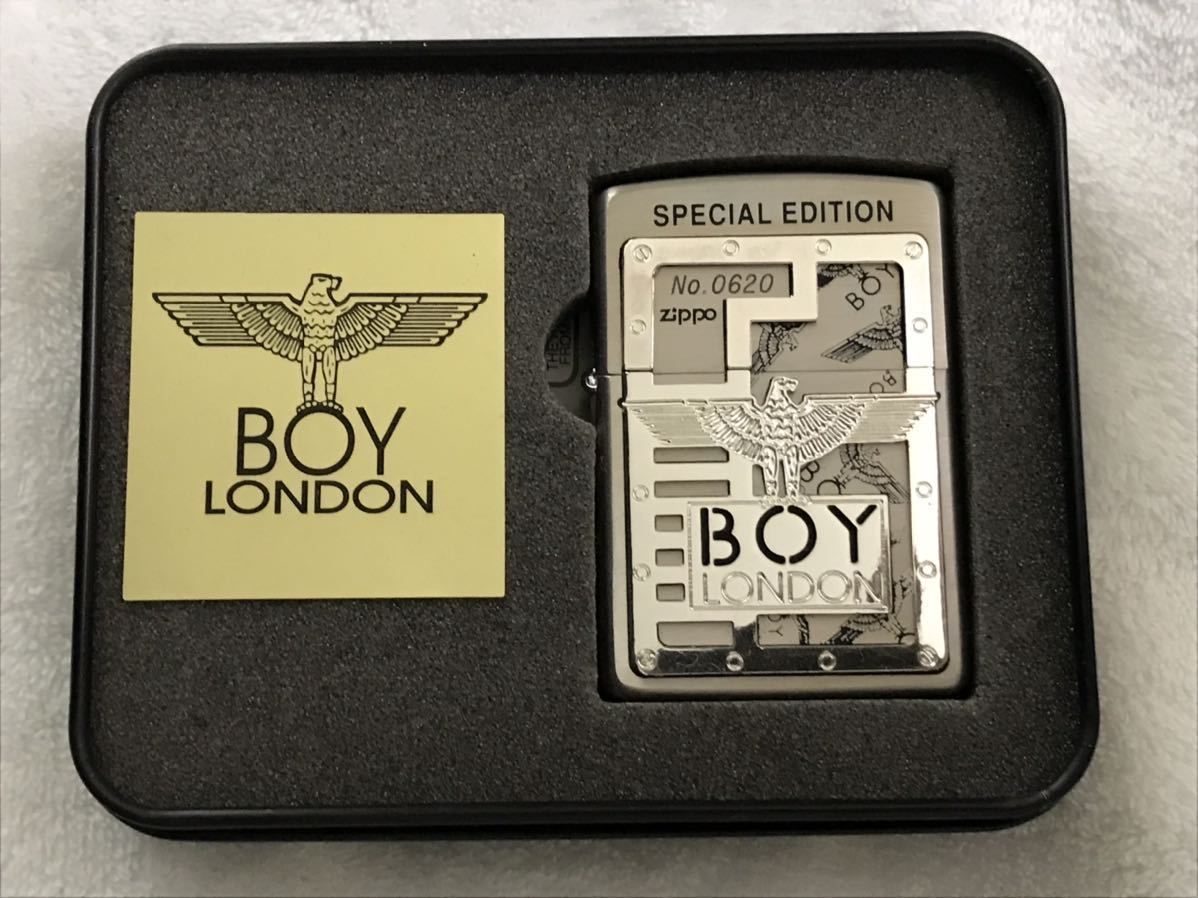 低反発 腰用 ビンテージ ジッポー ZIPPO BOY LONDON 限定品 1995年型