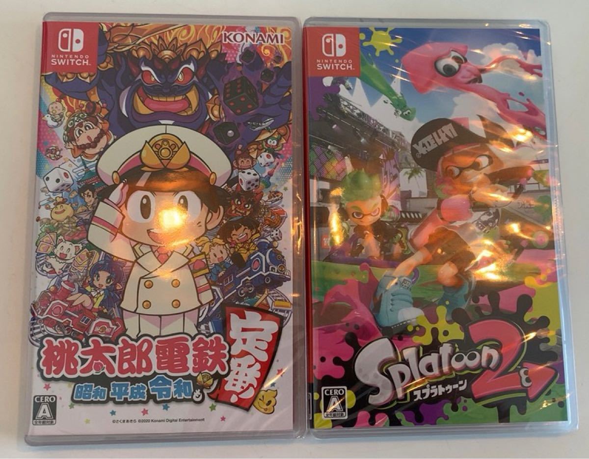 新品 スプラトゥーン2 桃太郎電鉄 2本セット 桃鉄 スプラ