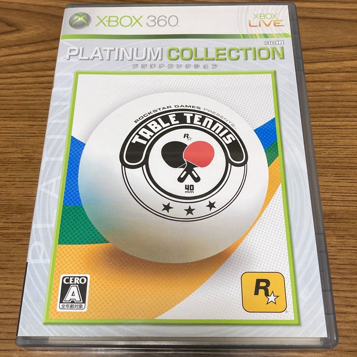 XBOX ソフト XBOX360  TABLE TENNIS