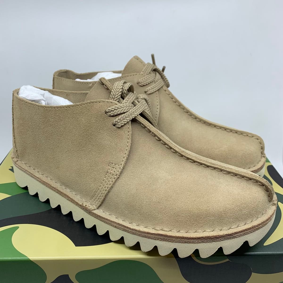 26cm A BATHING APE CENTER SEAM SHOES BEIGE｜Yahoo!フリマ（旧PayPay