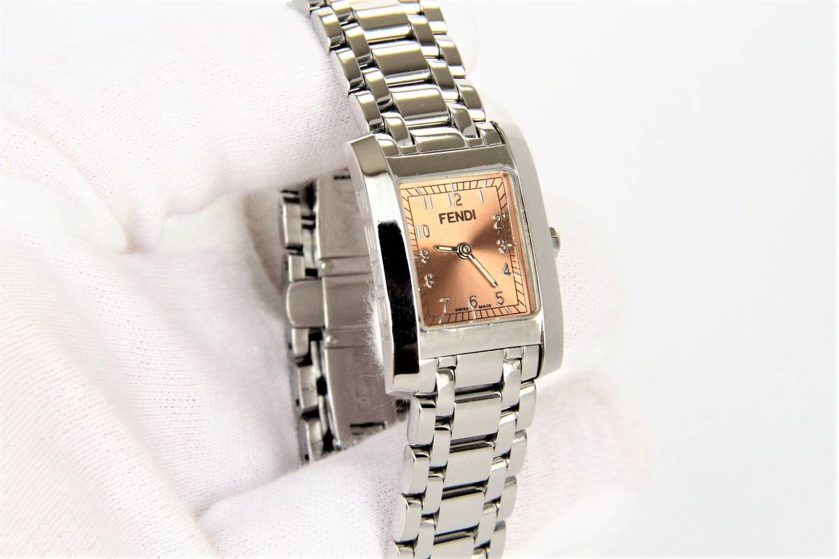 正規品! s1320 電池新品 腕時計 女性用 fendi フェンディ - 腕時計