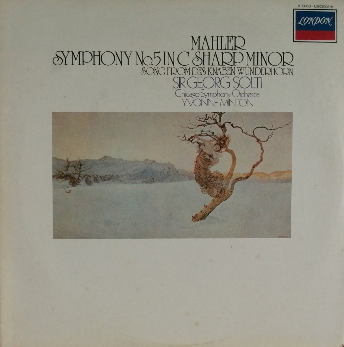 ミントン/ゲオルク・ショルティ/Chicago Sym Mahler 交響曲5番 「子供の不思議な角笛」(2LP)