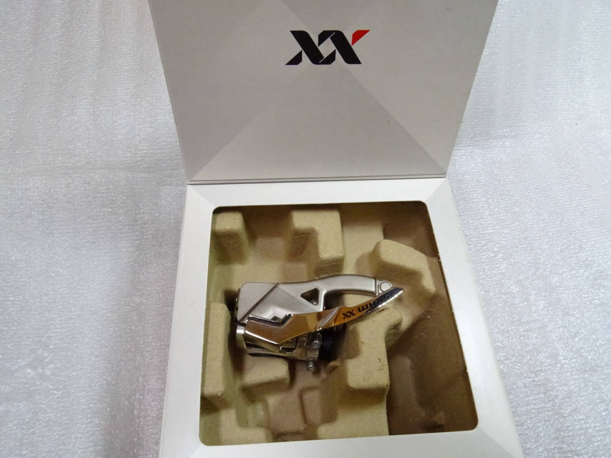 新品 スラム SRAM XX フロントディレイラー 2×10s 31.8 34.9用