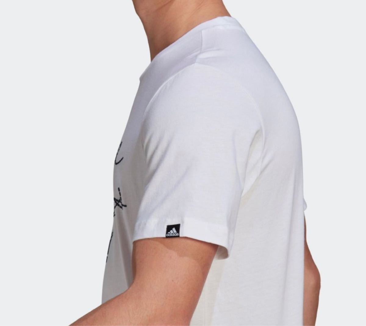 adidas 3-STRIPES SLOGAN T-shirt