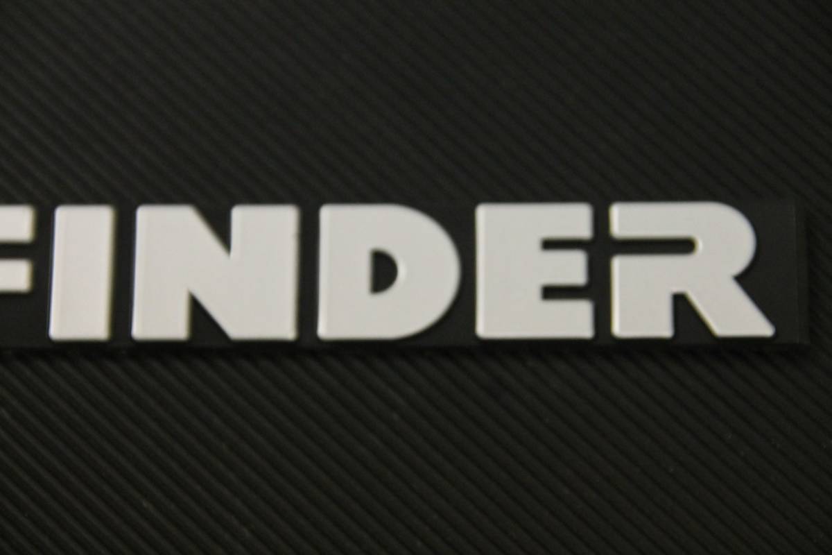 USAエンブレム PATHFINDER シルバーペイント 日産テラノ WD21/R50/R51 社外品 新品 パスファインダー 19×188mm_画像3