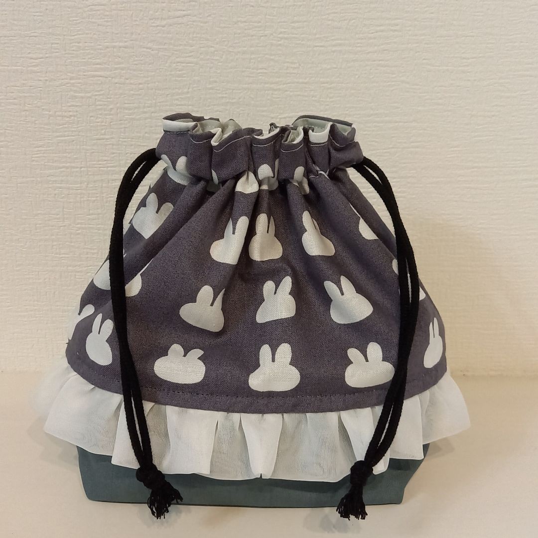 【ハンドメイド】 お弁当袋 巾着袋 コップ袋 巾着　ランチバッグ　miffy　ミッフィー