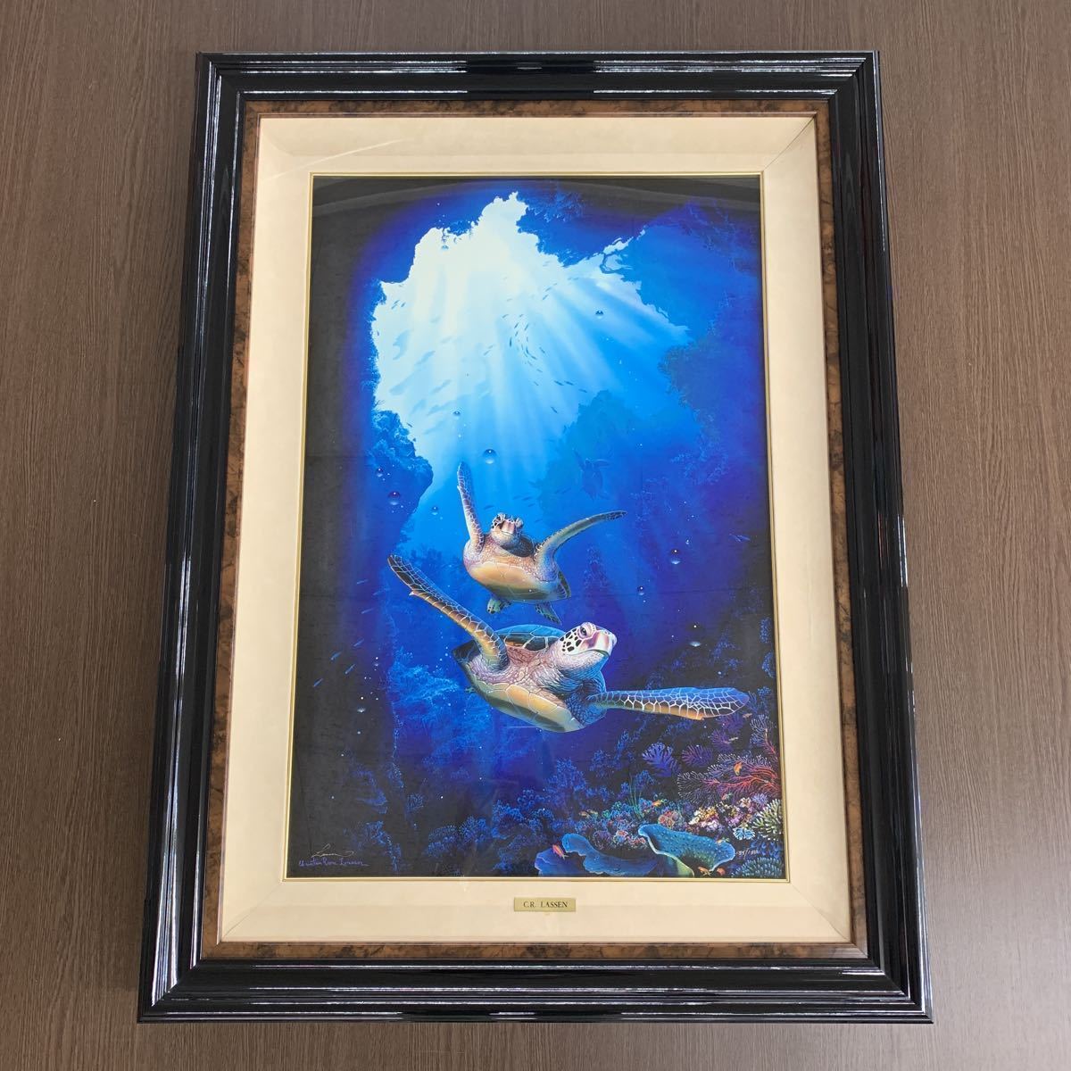 新品未使用品】クリスチャンラッセン/額装済 134/150 quest-inc.co