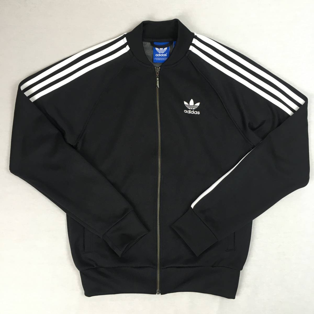 adidas Originals アディダス オリジナルス スーパースター SST AB9717 AGC002 ジャージ トラックトップ ブラック/ホワイト トレフォイル