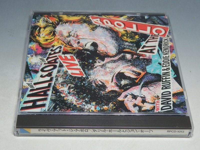 ダリル・ホール＆ジョン・オーツ ライヴ・アット・ジ・アポロ 国内盤CD RPCD-1013_画像3