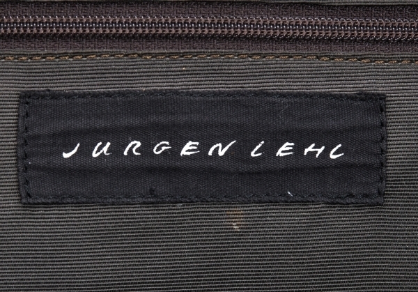  Jurgen Lehl JURGEN LEHL leather handbag tea [ lady's ]