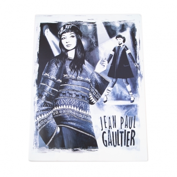 ジャンポールゴルチエJean Paul GAULTIER アートパネル 白青 【レディース】_画像1