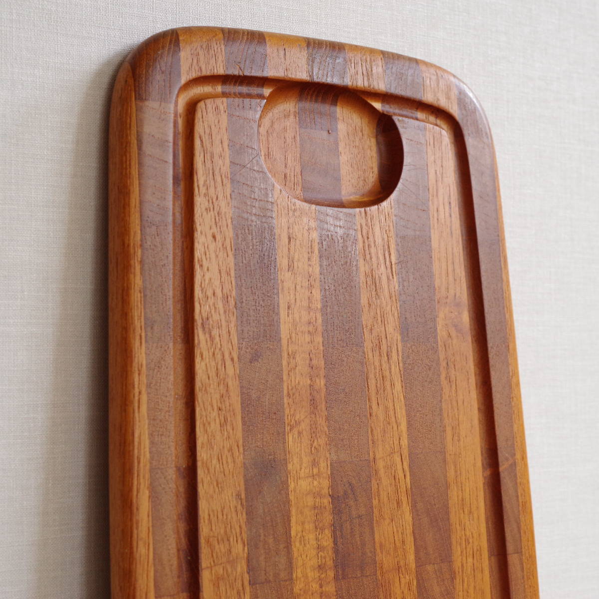 【ビンテージ】Digsmed デンマーク Denmark チーク Teak カッティングボード トレイ デンマーク製 特大_画像3