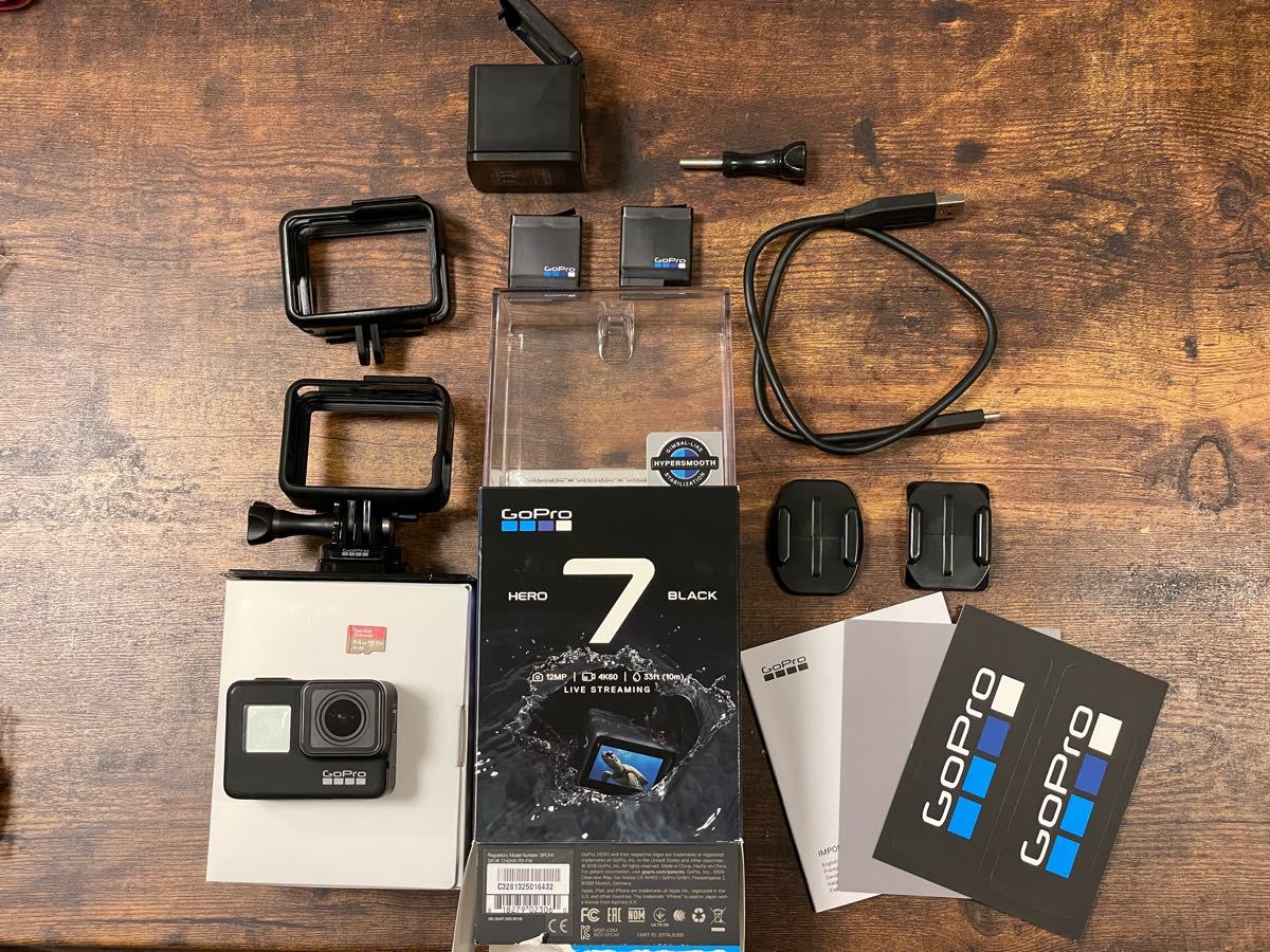 GoPro HERO7 BLACK 付属品あり