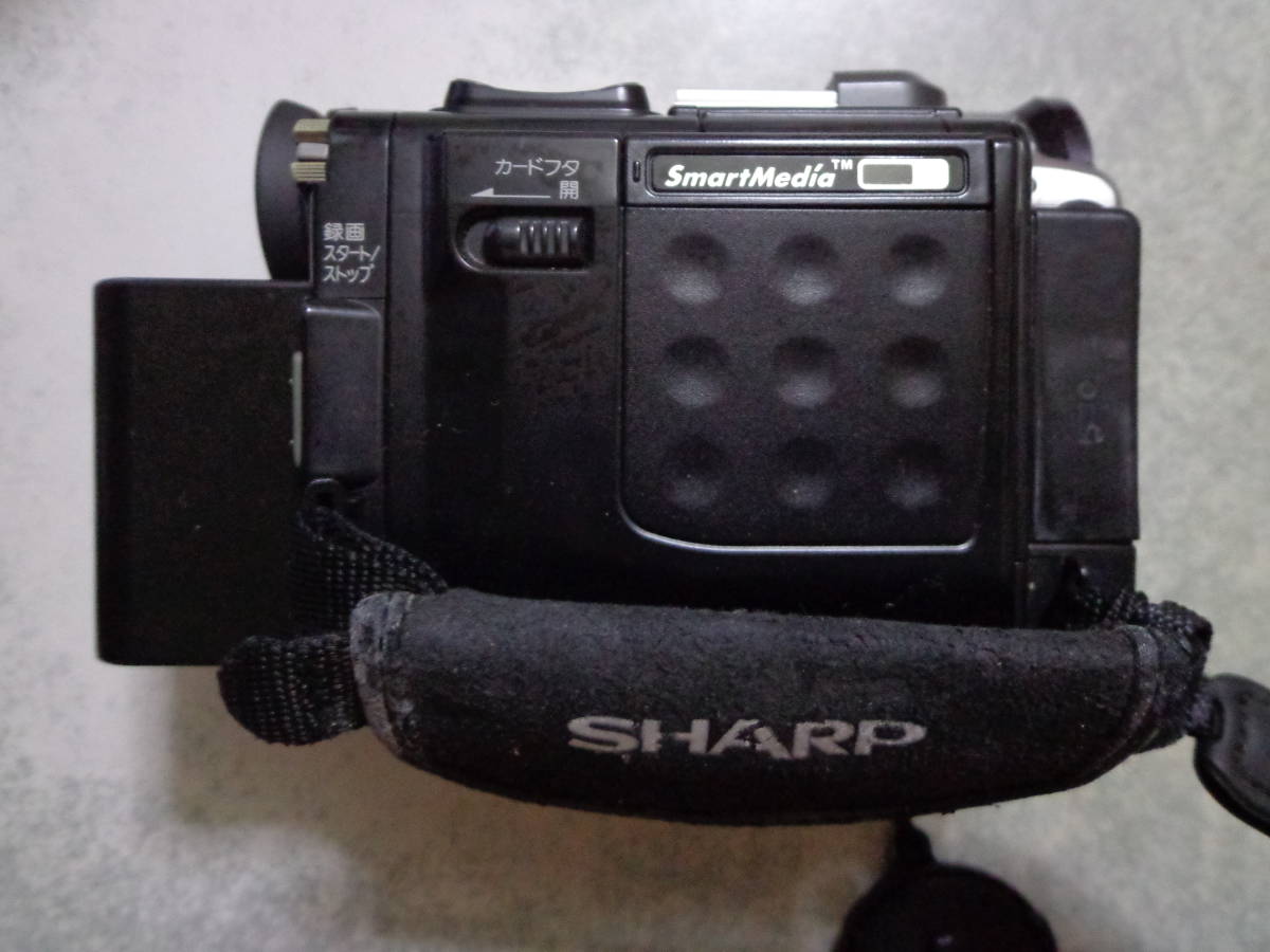 デジタルビデオカメラ シャープ VL-PD7 ジャンク品_画像2