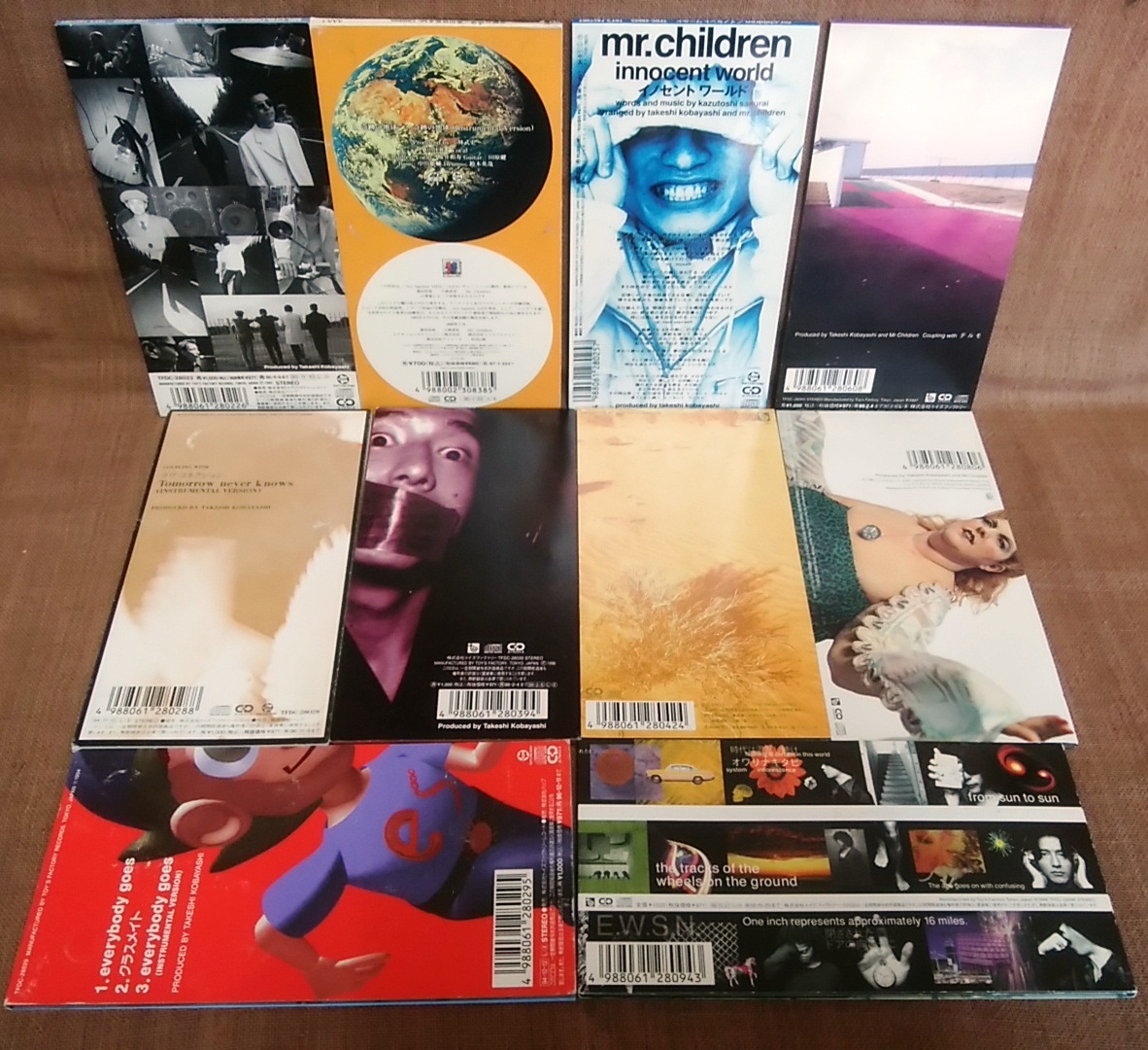 8cm CD Mr.Children ミスチル シングル CD 10枚 セット いろいろ まとめて まとめ売り 再生確認済 レターパックライト送料370円_画像4