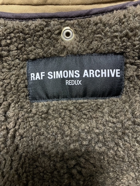 44 новый товар 21ss 03AW RAF SIMONS ARCHIVE REDUX Mod's Coat NEW ORDER право сила. прекрасный . Raf Simons 