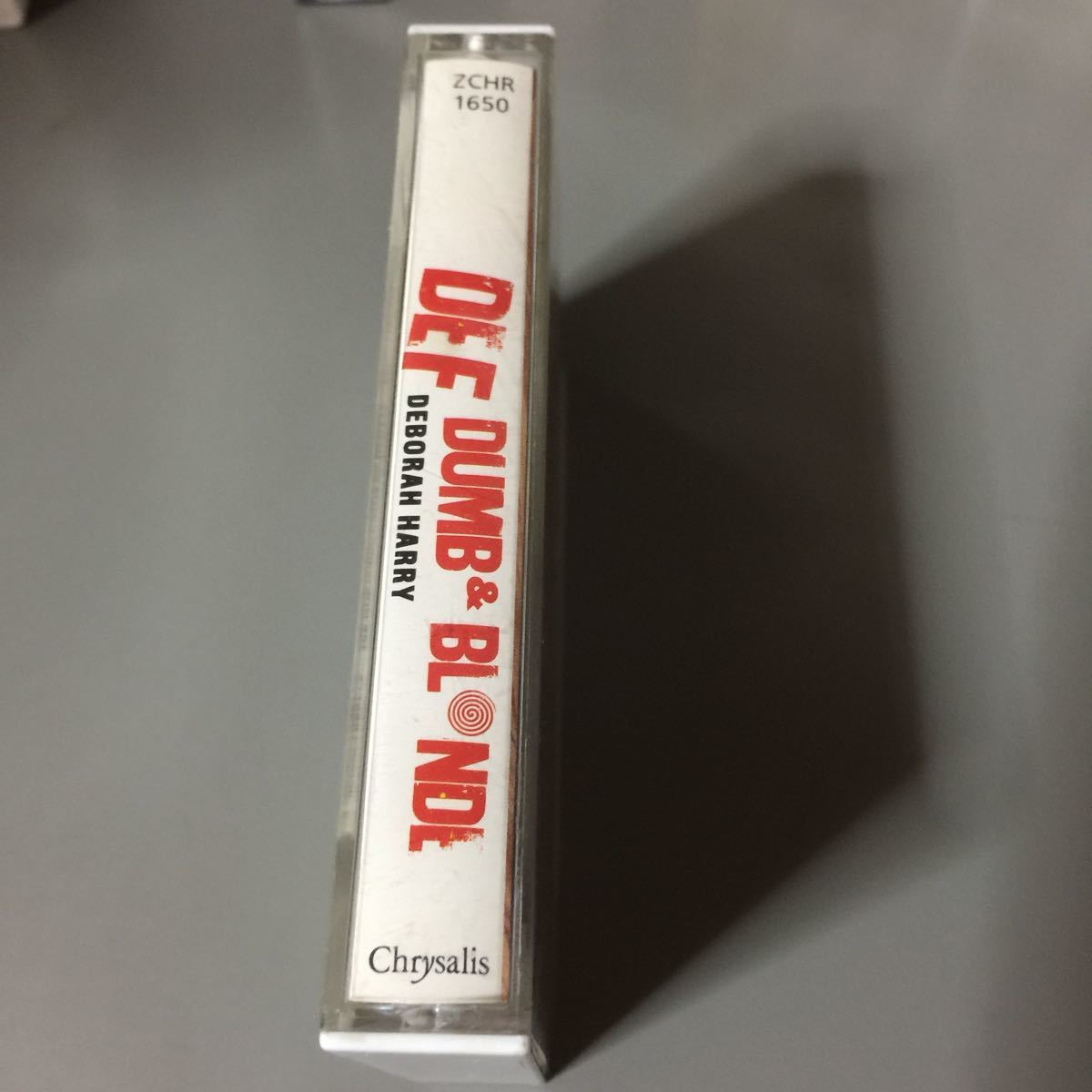 デボラ・ハリー DEF,DUMB&BLONDE カセットのみ追加2曲 USA盤カセットテープ【クロムテープ】_画像2