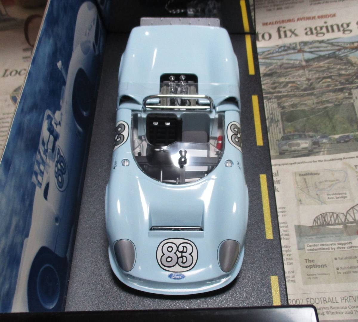 * ultra rare out of print *GMP*1/18*1966 Lola T70 Spyder #83* roller ≠EXOTO