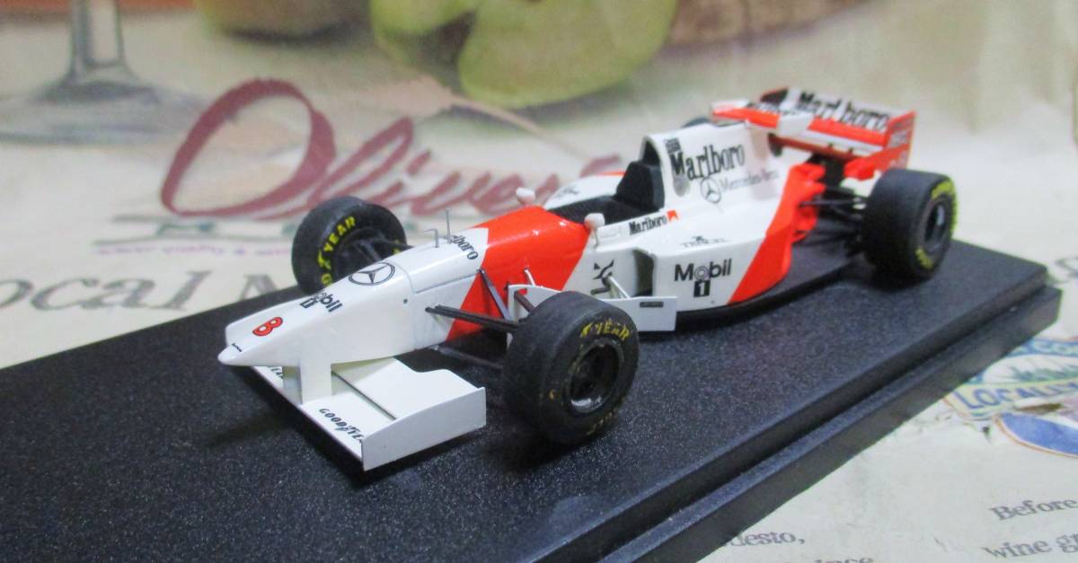 * ultra rare *BBR final product *1/43*McLaren MP4/10 #8 Marlboro 1995 Brazilian GP*Mika Hakkinen≠MR