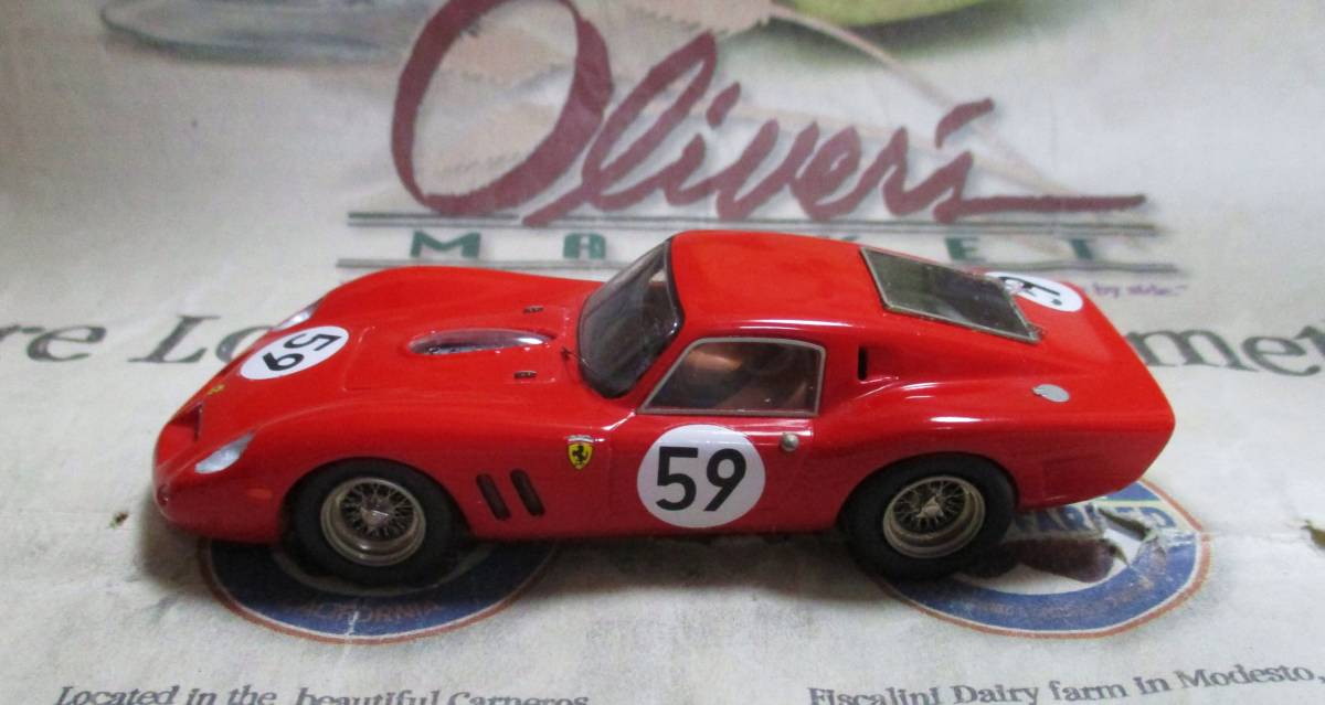 ★絶版*BBR*1/43*1963 Ferrari 250 GT Drogo #59 1963 Nurburgring 1000km*フェラーリ≠MR_画像5