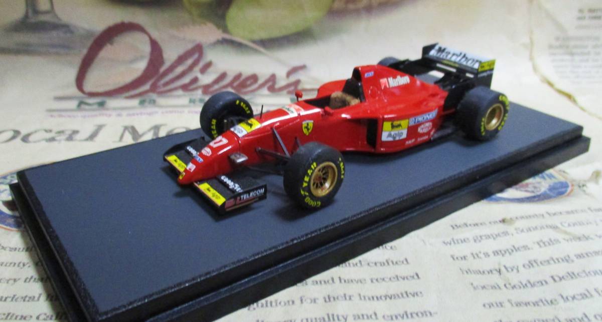 ☆激レア絶版☆BBR*1/43*Ferrari 412 T2 #27 Marlboro 1995 Press Version*Jean Alesi*フェラーリ≠MR