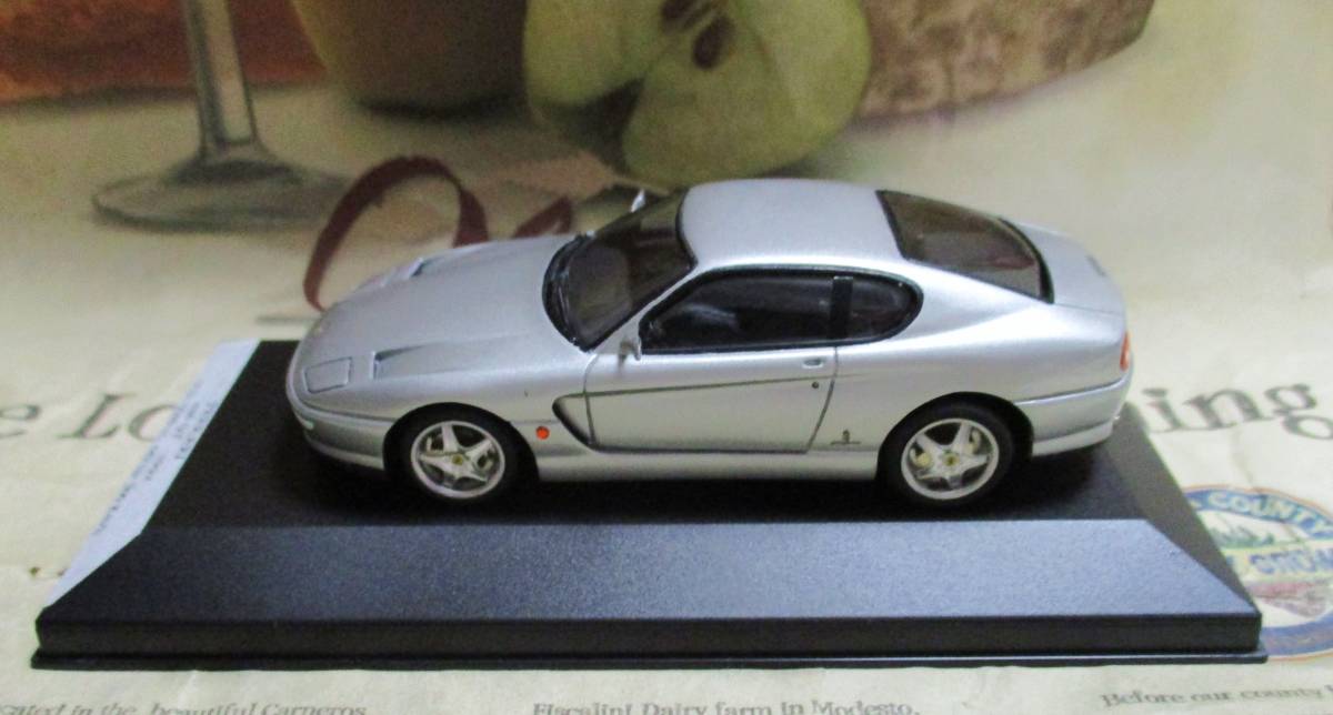 ☆レア絶版*BBR*1/43*Ferrari 456 GT 1992 シルバー≠MR_画像5