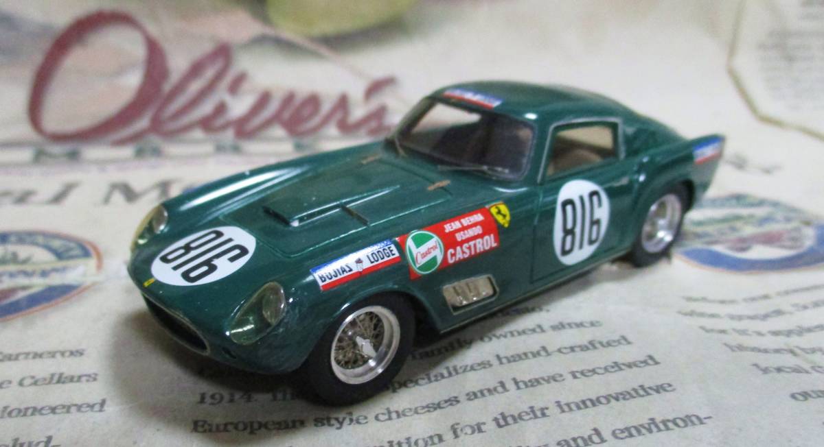 ★激レア絶版★BBR*1/43*Ferrari 250 TdF #816 1958 Caracas GP*フェラーリ≠MR