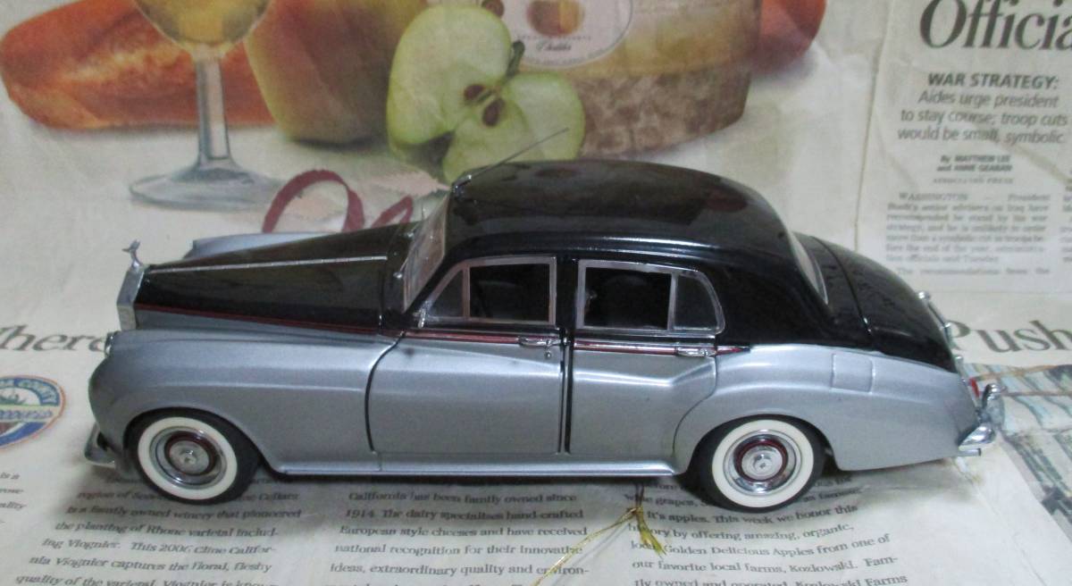 ☆激レア絶版*フランクリンミント*1/24*1955 Rolls Royce Silver Cloud