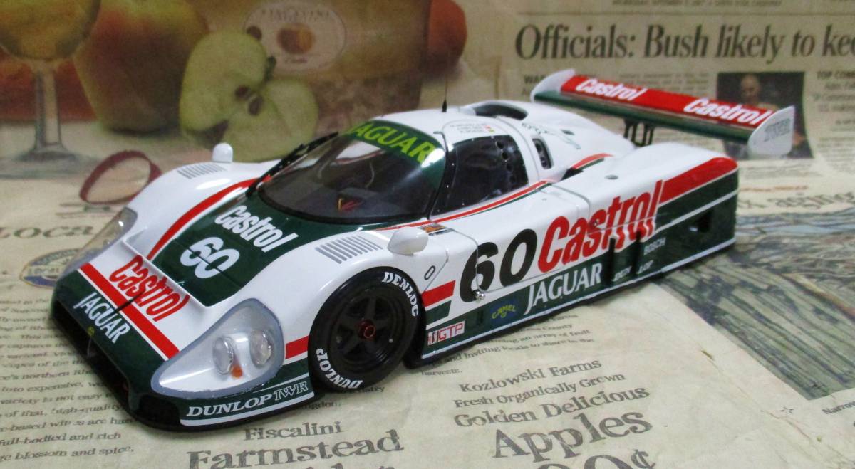☆激レア絶版*EXOTO*1/18*1988 Jaguar XJ-R9 D #60 ☆激レア絶版*EXOTO*1/18*1988 Jaguar XJ-R9 D #60
