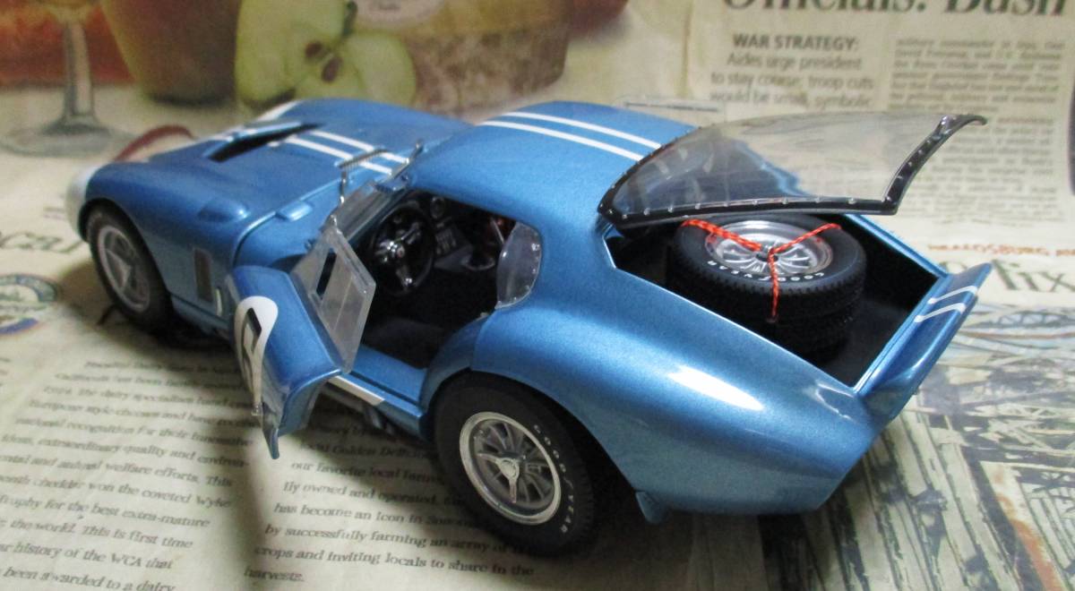 * очень редкий распроданный *EXOTO*1/18*1964 Shelby Cobra Daytona Coupe #6 1964 Le Mans 24h