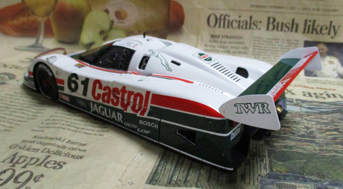 * очень редкий распроданный *EXOTO*1/18*1988 Jaguar XJ-R9 D #61 Castrol 1988 Daytona 24h≠BBR