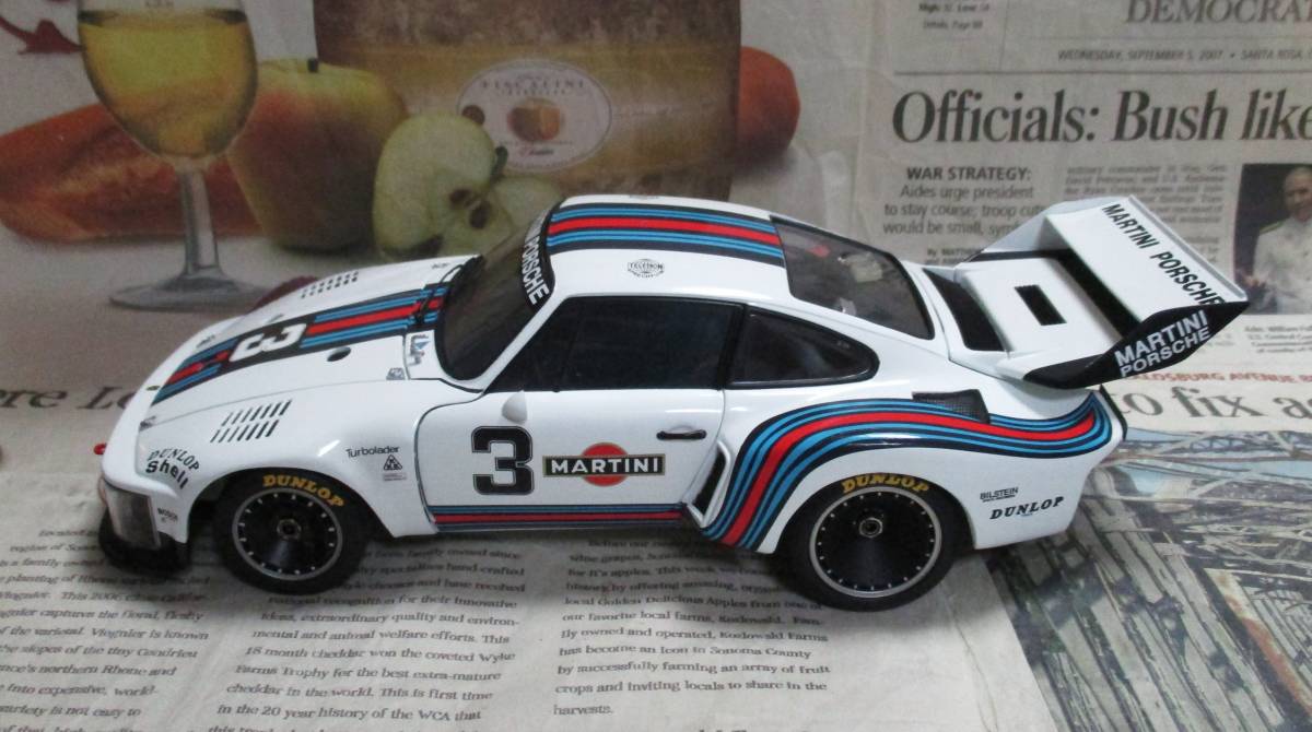 ★激レア絶版*EXOTO*1/18*1976 Porsche 935 Turbo #3 Martini 1976 Dijon 6h≠BBR