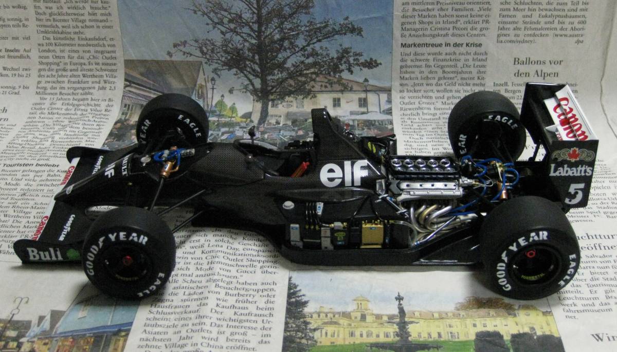 * очень редкий распроданный *EXOTO*1/18*Williams-Renault FW14B карбоновый ≠BBR