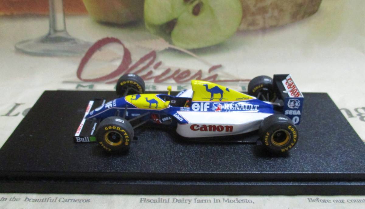 * редкость *Tameo конечный продукт *1/43*1993 Williams Renault FW15C #0 Camel 1993 European GP*Damon Hill≠BBR