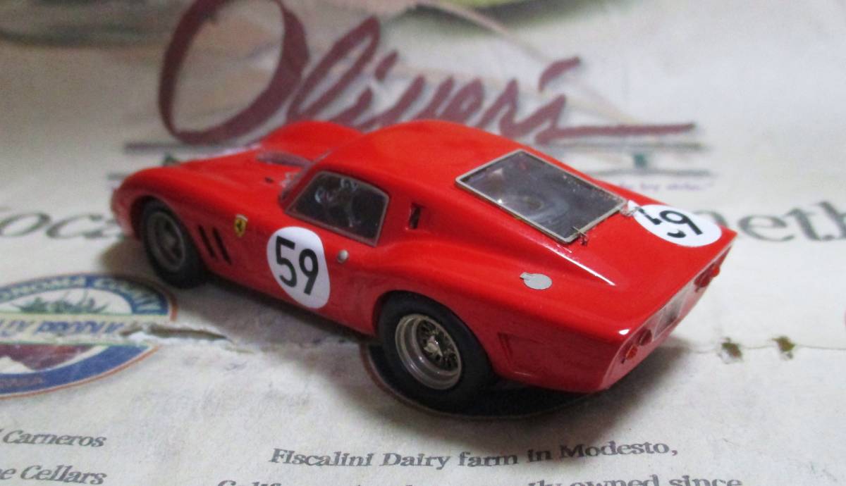 ★絶版*BBR*1/43*1963 Ferrari 250 GT Drogo #59 1963 Nurburgring 1000km*フェラーリ≠MR_画像2