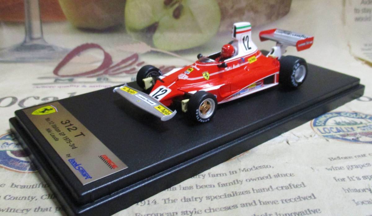 ★絶版*LOOKSMART*1/43*1975 Ferrari 312T #12 1975 Italian GP*Niki Lauda*フェラーリ