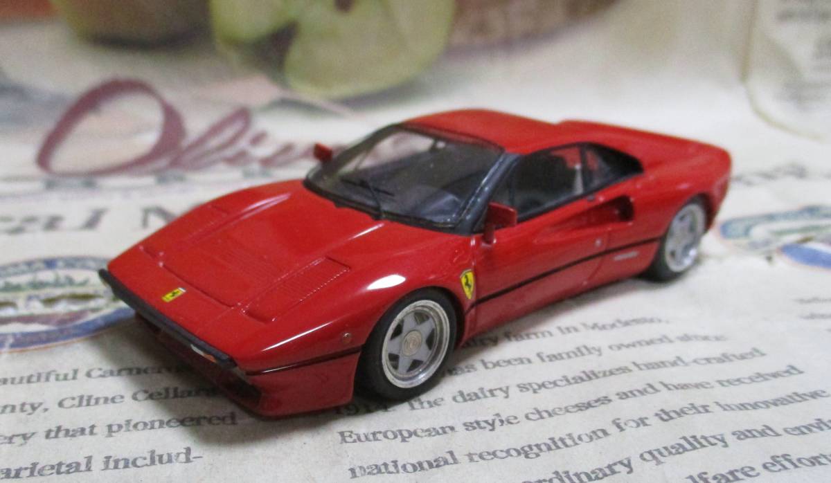 ☆レア絶版*BBR*1/43*1984 Ferrari 288 GTO レッド*フェラーリ≠MR-
